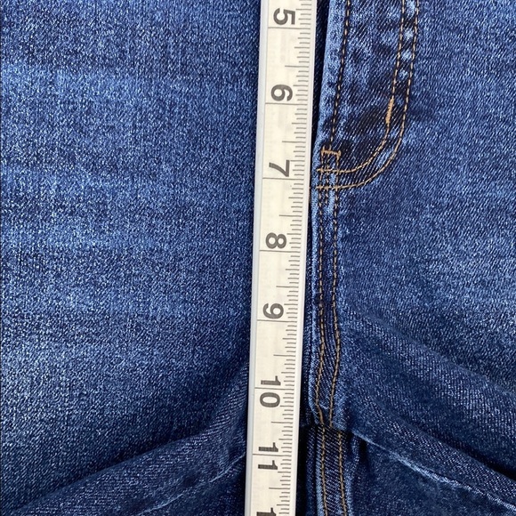 R Jeans The Vintage Blue 31Petite Mid Rise Straight Leg - Picture 7 of 9